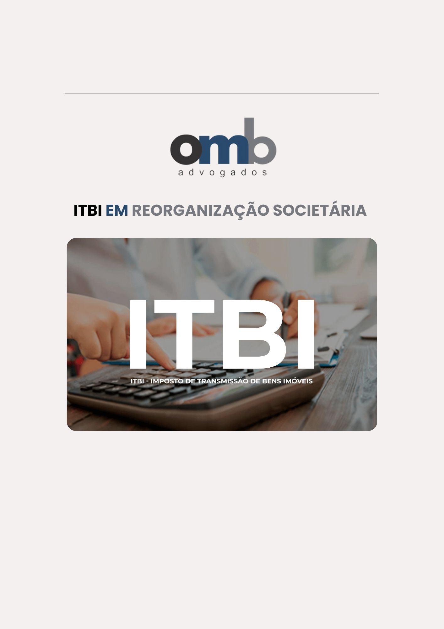 Matéria da OMB Advogados sobre ITBI